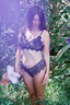 Isabella Mid Support Lace Bra Java
