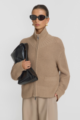 Babylon Cardi Camel