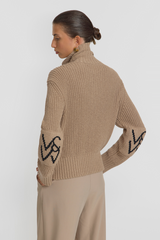 Babylon Cardi Camel