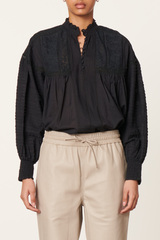 Dahlia Blouse Black