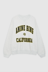 Jaci Sweatshirt Anine Bing California Heather Grey