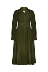 Mrs Vincent Dress Khaki