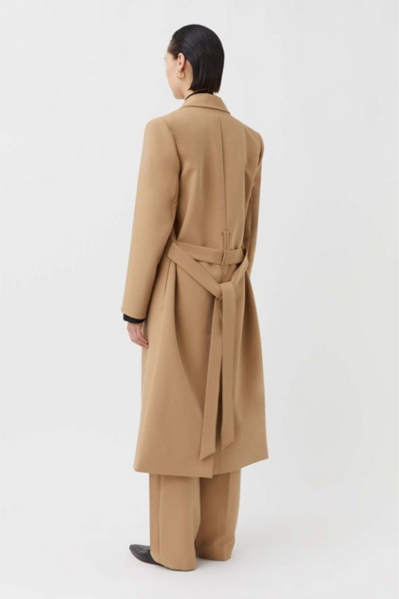byTiMo  Tailored Coat - Camel