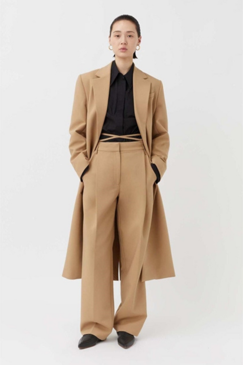 Sterling Tailored Coat Camel