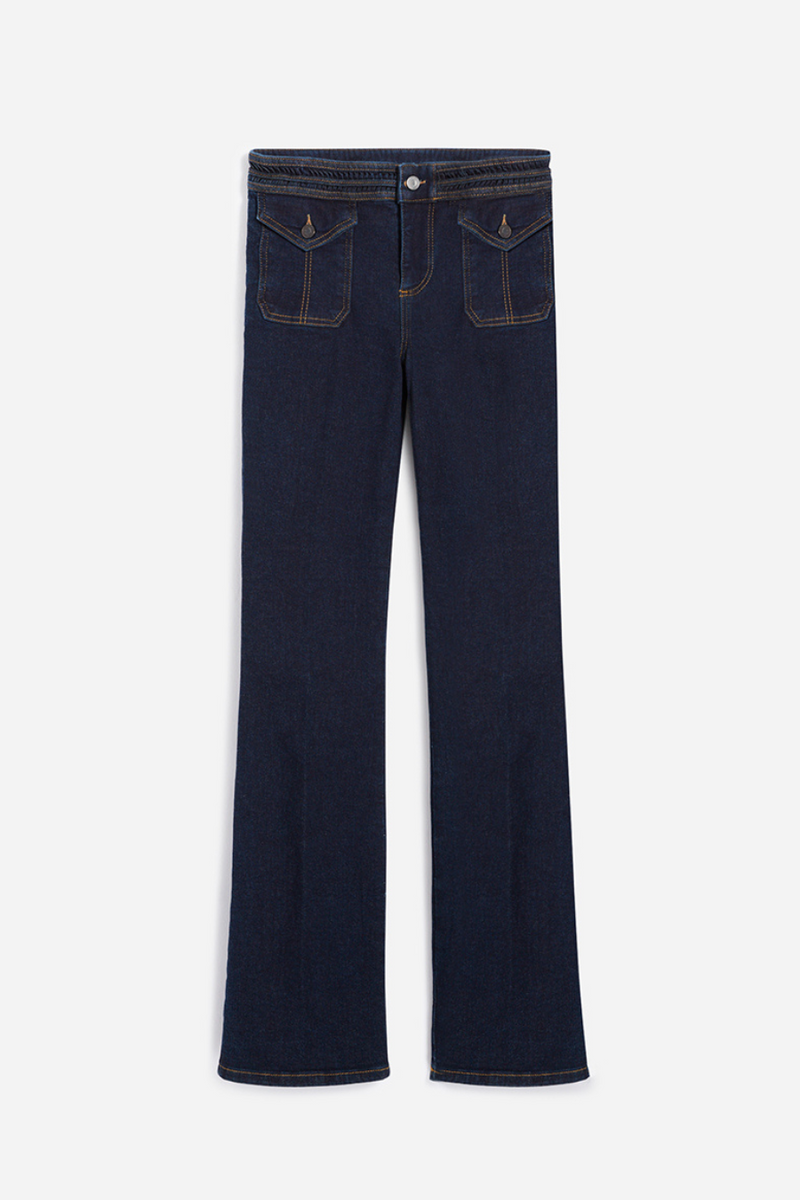 Nano Bootcut Jeans Dark Indigo