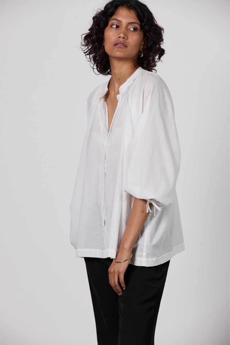 Brianna Blouse White