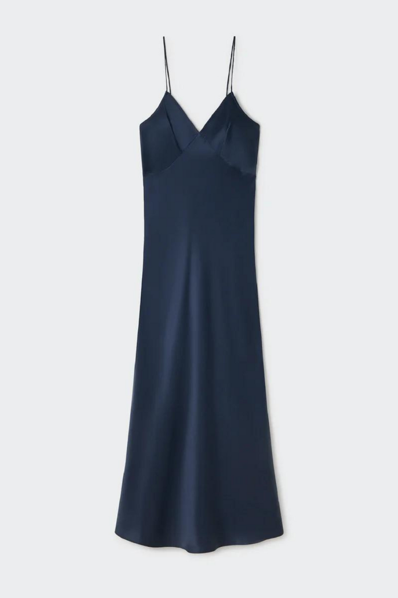 Deco Rouleau Dress Midnight