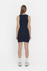 Agassi Mini Dress Navy/Ivory