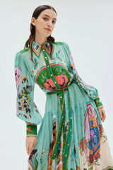 Evergreen Shirt Dress Multi