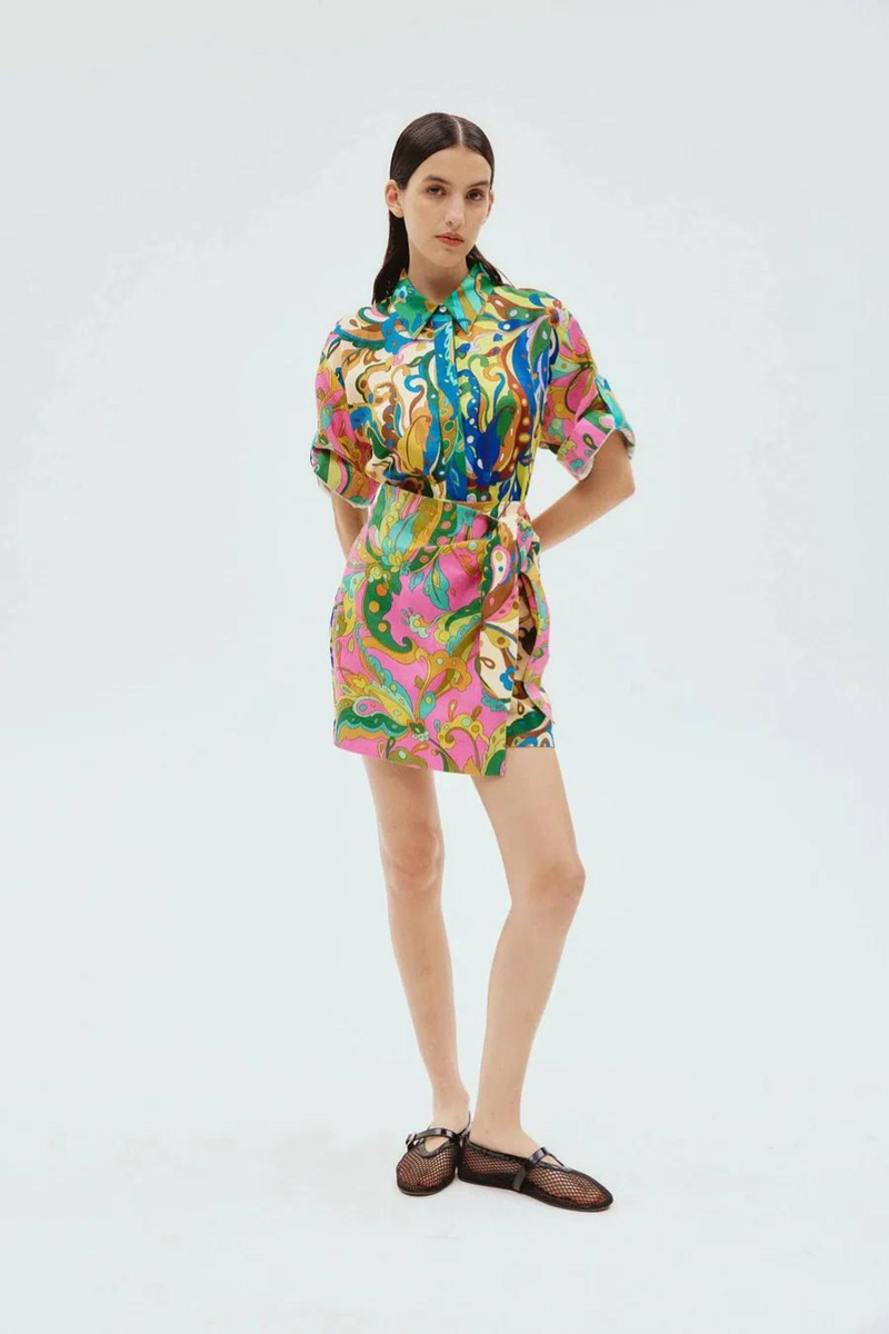 Yvette Sarong Skirt Multi