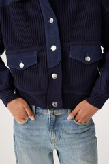 Luis Cardigan Blue