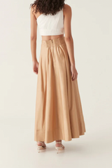 Oakleigh Maxi Skirt Sand Brown