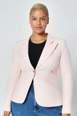 Linen Duchess Blazer Ballet