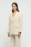 Delos Tailored Blazer Buttercream