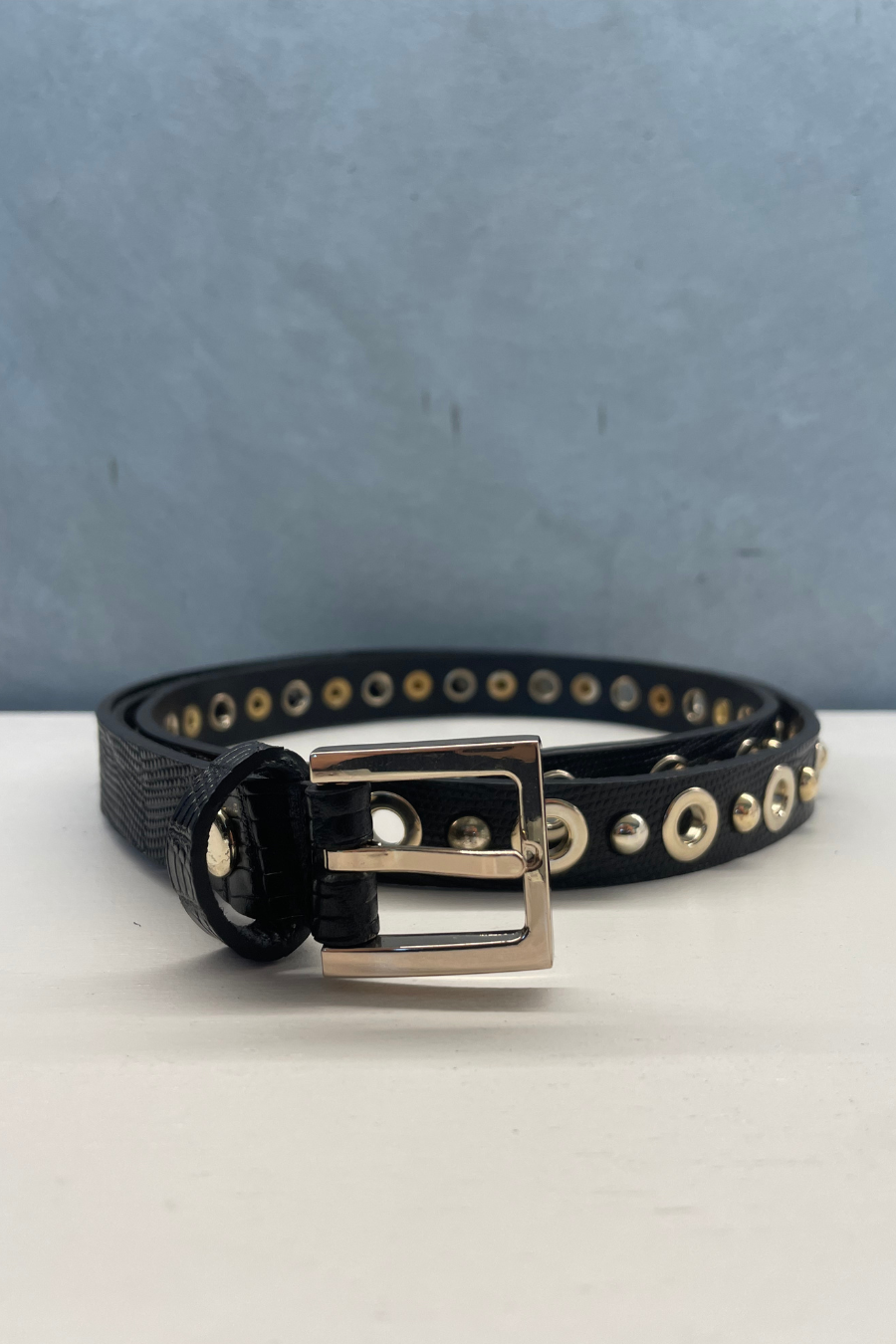 Zoe Studded Belt Nero – Deval boutique Wanaka