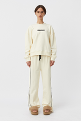 Canton Track Pant Ivory
