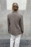 Clarisse Wool Boyfriend Jacket Grey Check