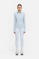 V&W Rib Longsleeve Mist Blue