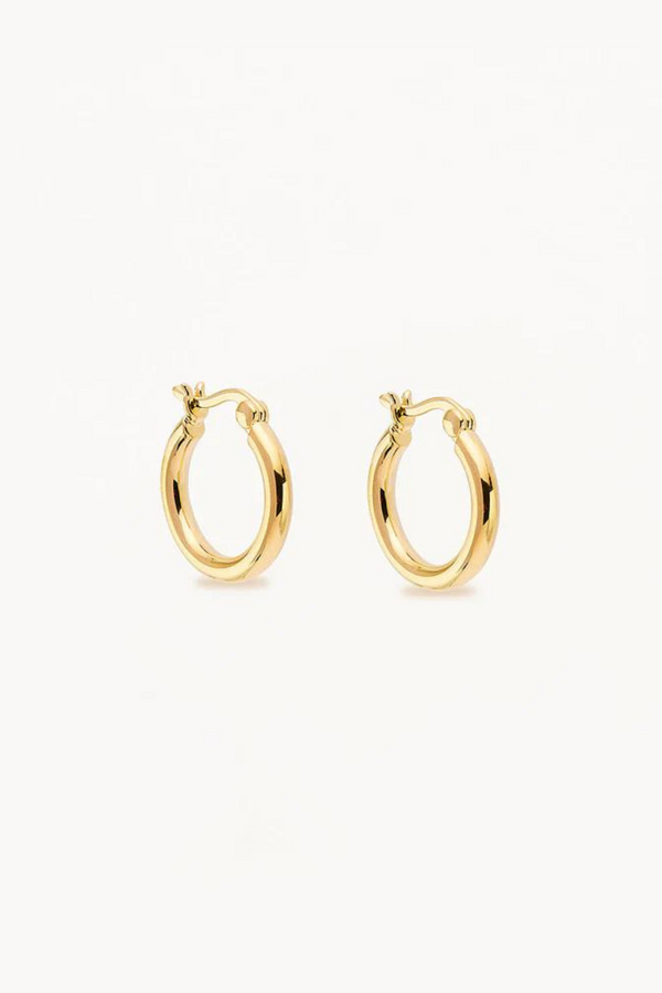Sunrise Small Hoops Gold
