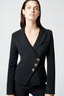 Wrap Blazer Black