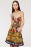 Diana Pleated Skirt Oriental