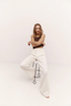 Double Pleated Trouser Ivory