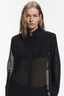 Farrow Fringe Shirt Black