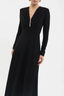 Tallon Long Sleeve Midi Dress Black