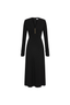 Tallon Long Sleeve Midi Dress Black