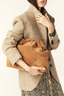 June Tote Bag Large Cognac