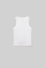 Isabel Rib Tank White