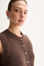 Dune Knit Cardigan Chocolate