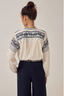 Blanca Blouse Deep Blue