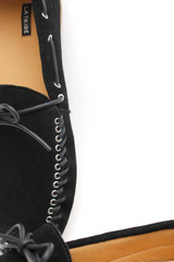 May Moccasin Black/Silver