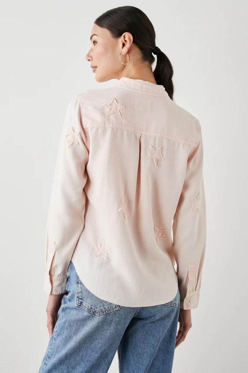 Ingrid Raw Shirt Petal Stars