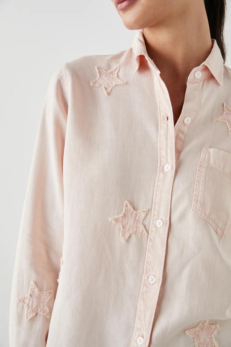 Ingrid Raw Shirt Petal Stars