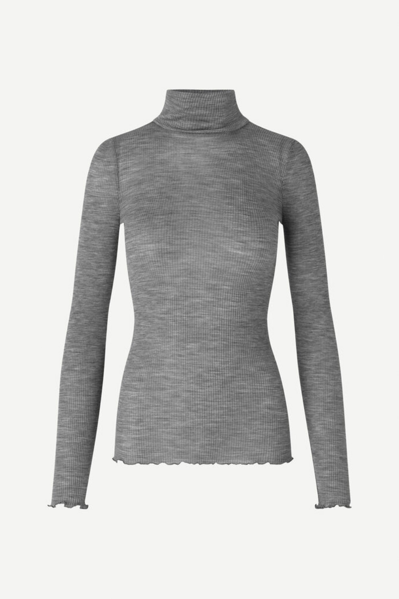 Doudo T-N T-Shirt 13020 Grey Melange