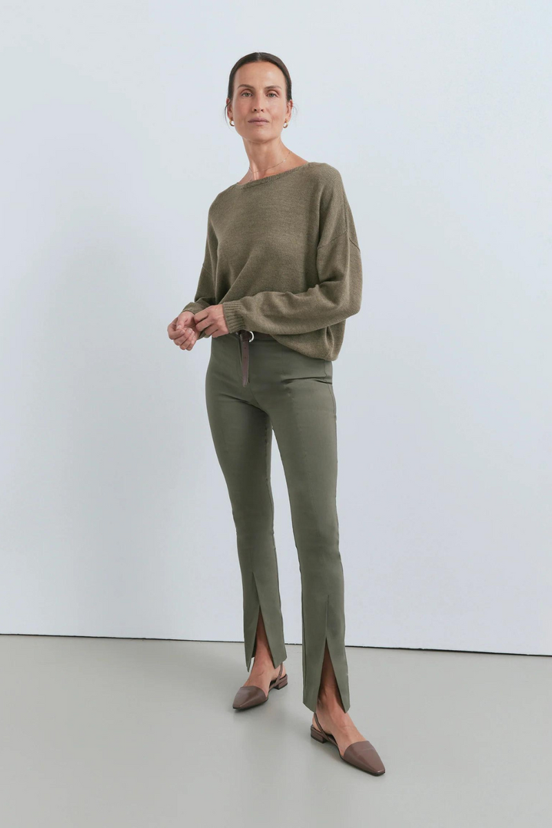 August Merino Knit Olive