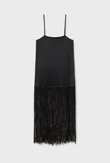 Fringe Dress Black