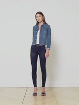 Janelle Slim Raw Jacket Authentique