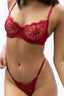 Maverick Underwire Bra Red
