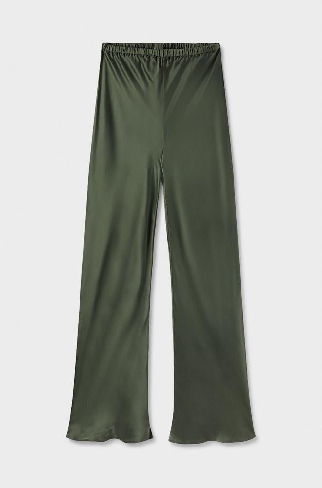 Silk Laundry Bias Cut Pants Cedar