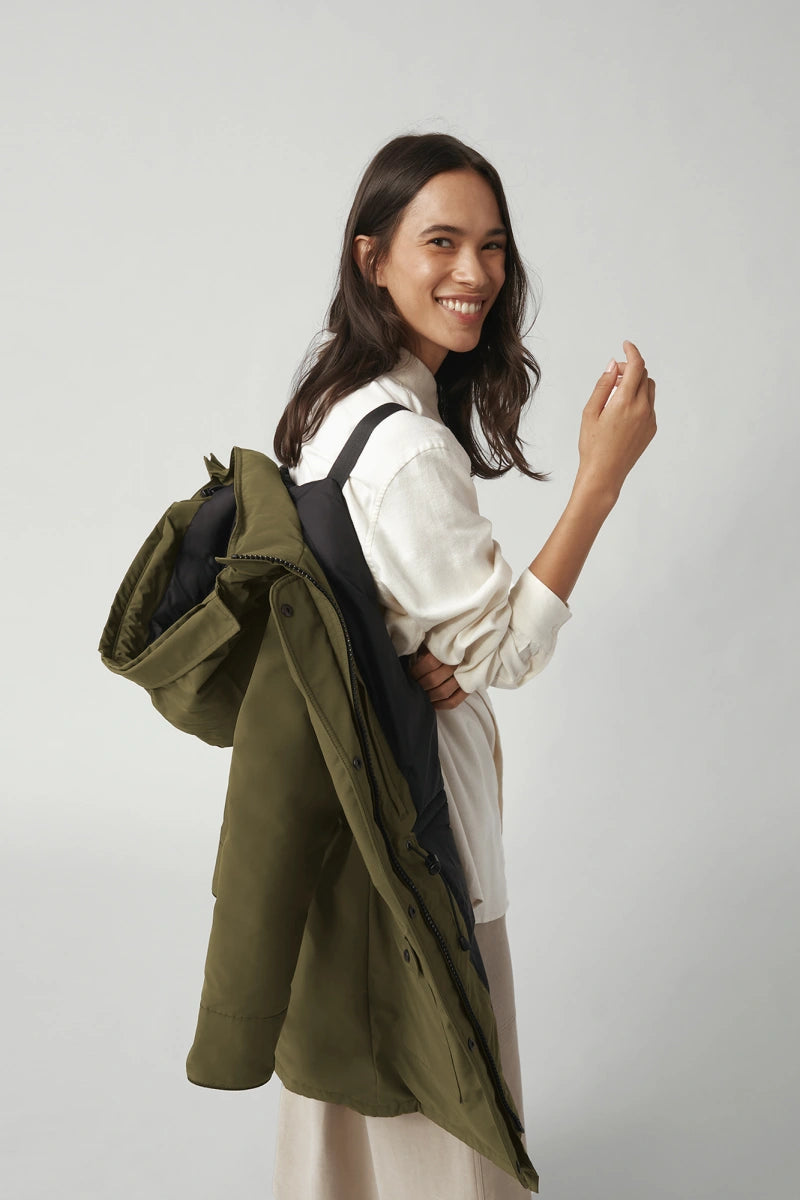 Trillium Parka Military Green Canada Goose Deval boutique Wanaka