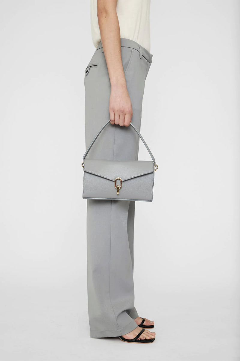 Colette Bag Grey Saffiano