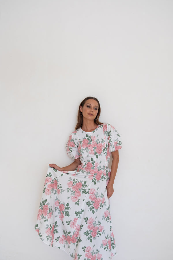 Coco Dress Pink Liberty Floral