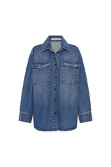 Blanca Overshirt Classic Blue