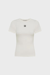 Nora Fitted Tee Soft White