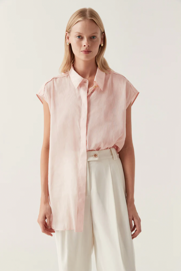 Solana Oversized Shirt Soft Pink