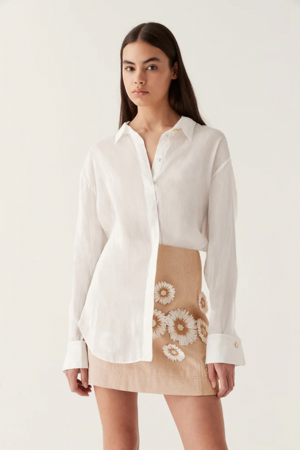 Intuition Oversized Shirt Ivory
