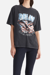 Pelly Tour Relaxed Tee Vintage Black